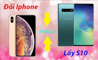 Bất ngờ Samsung giảm 550USD cho khách hàng đổi Iphone sang S10
