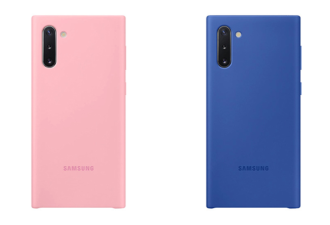 Ốp lưng Silicon màu Galaxy Note 10 chính hãng siêu đẹp