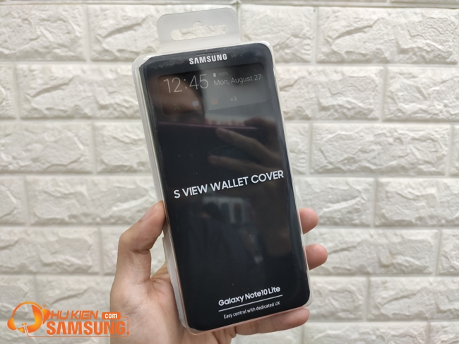 Bao da Galaxy Note 10 Lite S View cao cấp thông minh ZIN CHÍNH HÃNG GIÁ RẺ CÓ BẢO HÀNH