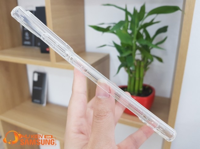 Ốp lưng Samsung Note 20 Ultra Spigen Liquid Crystal trong suốt dẻo đẹp chống va đập bảo vệ tốt nhất